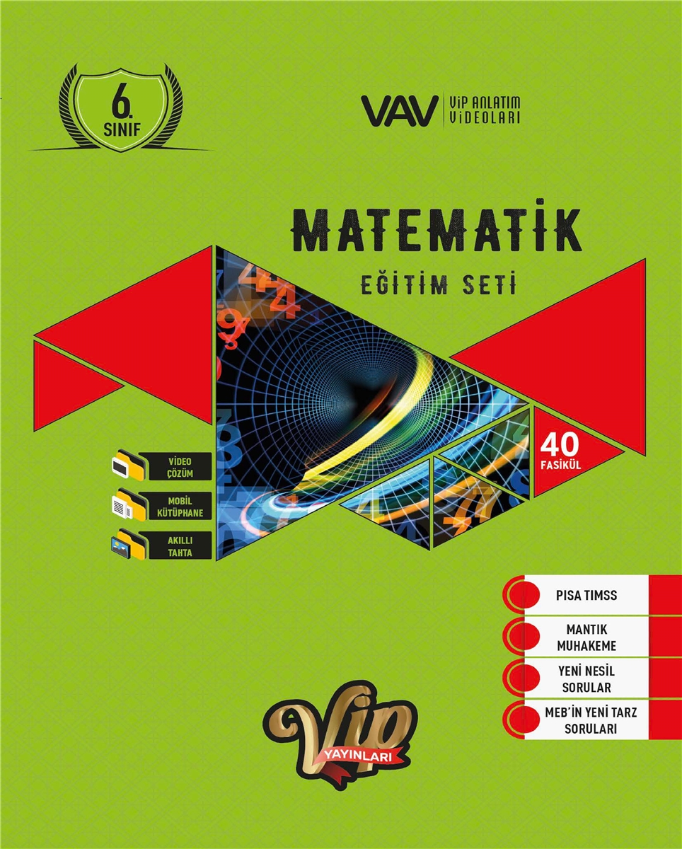 VİP YAYINLARI - 6. SINIF - 6. Sınıf Matematik Eğitim Seti