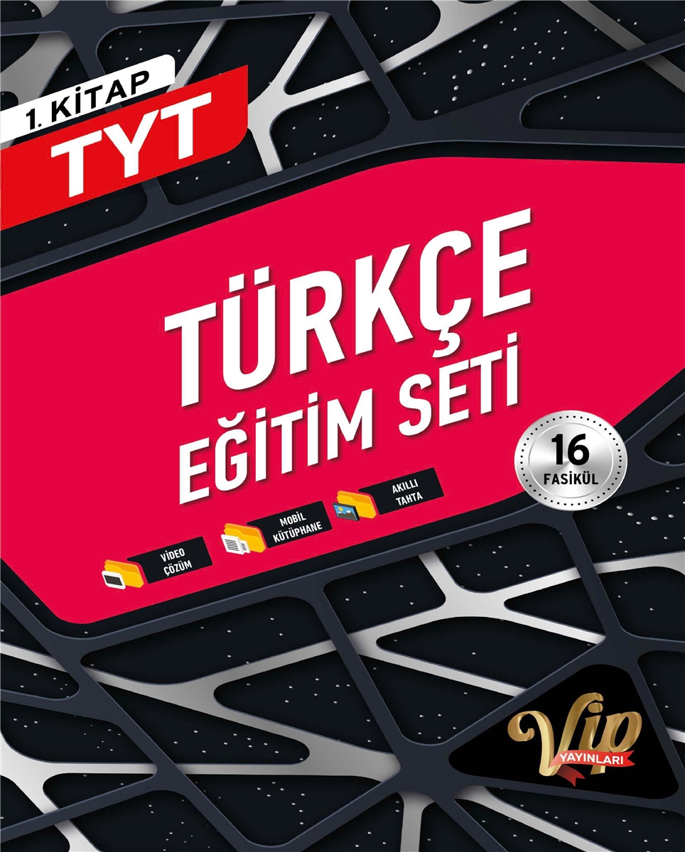 VİP YAYINLARI - TYT - TYT Türkçe Eğitim Seti 1. Kitap Bronz