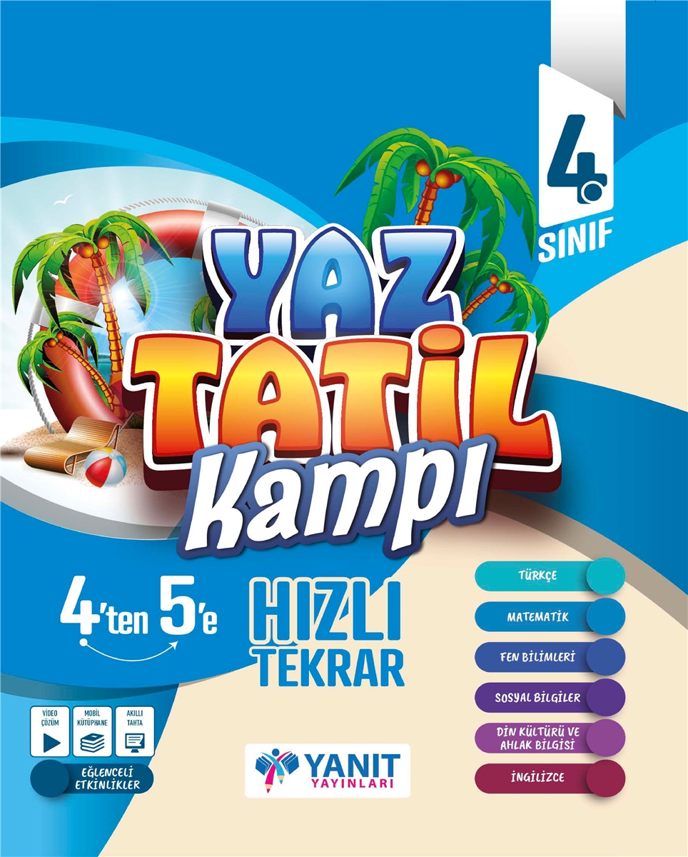 YANIT YAYINLARI - 4. Sınıf - 4. Sınıf Yaz Tatil Kampı